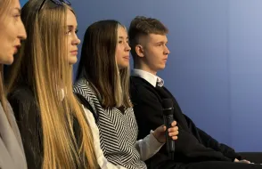 Студенты факультета истории и МК приняли участие в передаче "Черное и Белое" на ТК Гомель